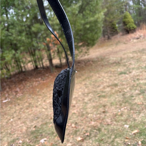 Furla Persian Lamb Fur Leather Shoulder Bag - Picture 10 of 17